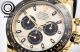 Swiss Super Copy Rolex Daytona 4130 Movement Milky Yellow Dial 40mm Rubber Strap (2)_th.jpg